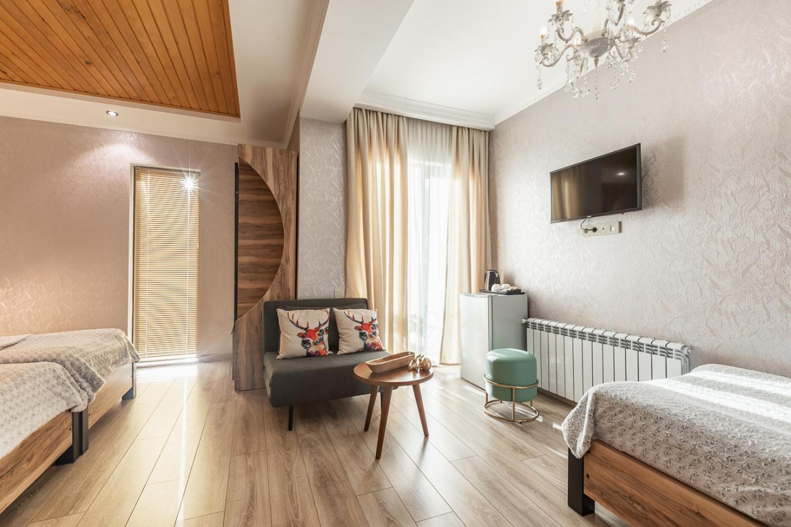 Hotel Gold Tower Mestia Pokoj fotografie